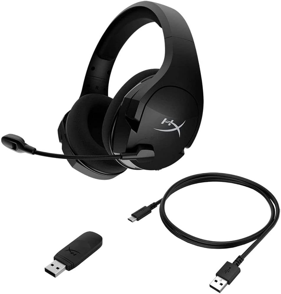 HyperX Cloud Stinger Core – Wireless Lightweight Gaming Headset, DTS Headphone:X spatial audio, Noise Cancelling Microphone, For PC, Black - Image 5