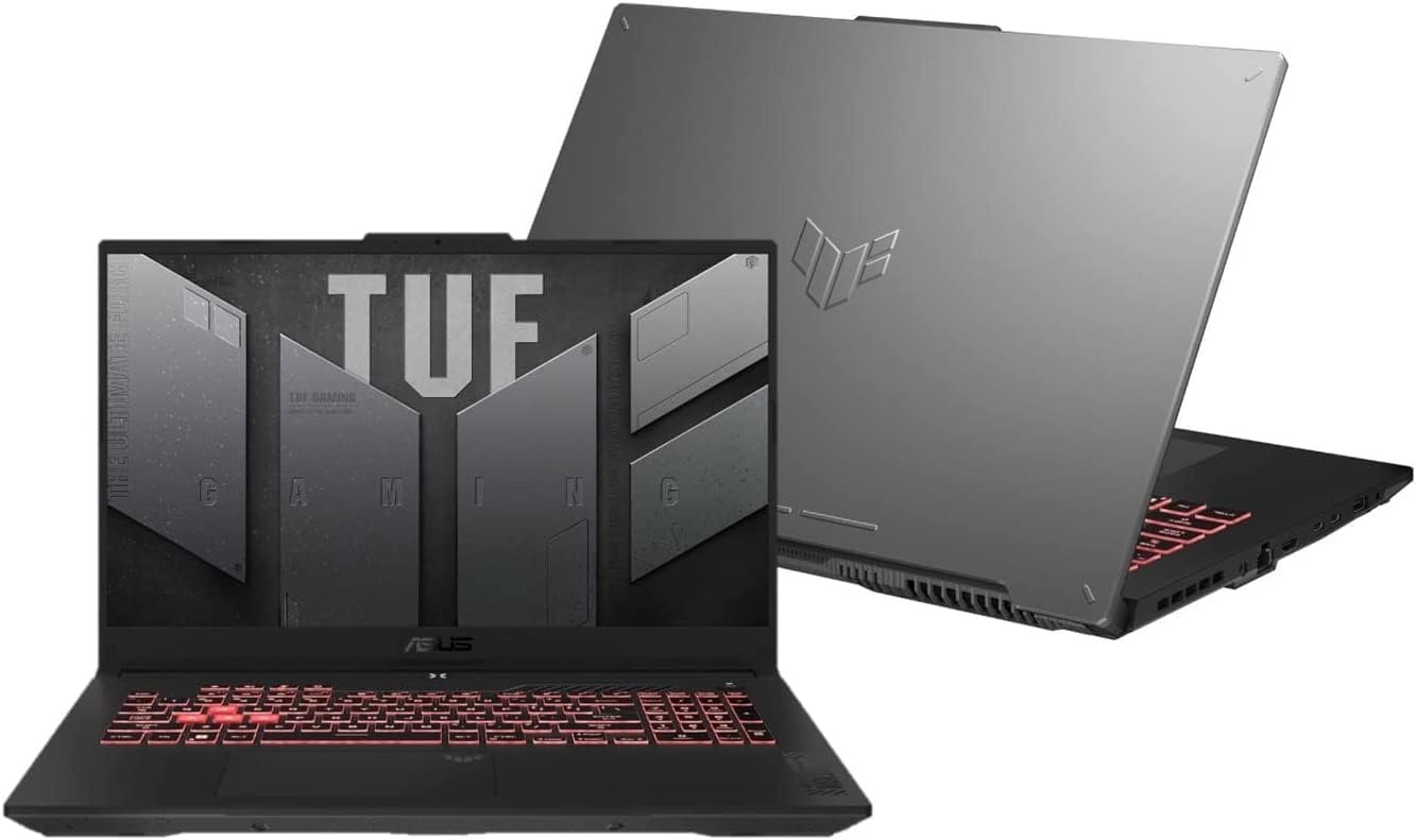 ASUS 2025 Gaming Laptop | TUF | AMD 8-Core Ryzen 7 7735HS | NVIDIA Geforce RTX 4060 8GB | 16GB DDR5 | 2TB SSD | 17.3" 1920x1080 144Hz | Win10 Home - WiFi 6 - BT 5.3 - RGB Backlit KB - Mecha Gray - Image 2