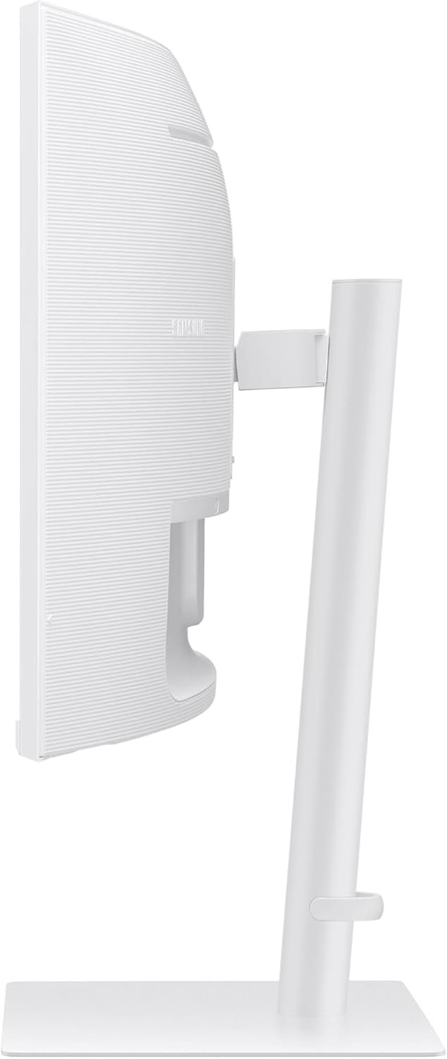 SAMSUNG 34” ViewFinity S65TC Series Ultra-WQHD 1000R Curved Computer Monitor, HDR10, 100Hz, AMD FreeSync, Thunderbolt 4, Height Adjustable Stand, Built-in Speakers, Eye Care, LS34C650TANXGO, 2024 - Image 11