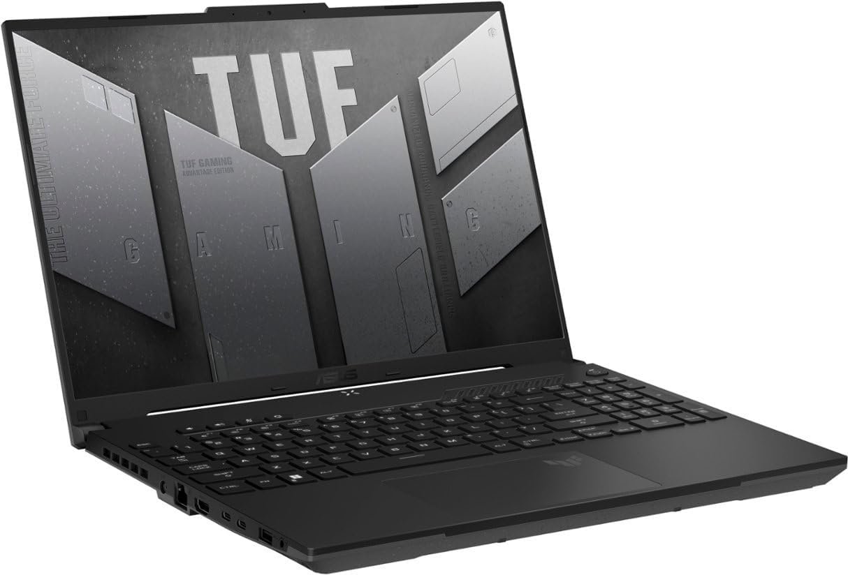 ASUS TUF 16" Ryzen 7 Ultimate Gaming Laptop, 16" FHD+ 165Hz, AMD Ryzen 7 7735HS, AMD Radeon RX 7700S (Beats GeForce RTX 4060), 32GB DDR5 RAM, 2TB SSD, RGB Backlit KB, Wi-Fi 6, Windows 11 Home, Black - Image 8