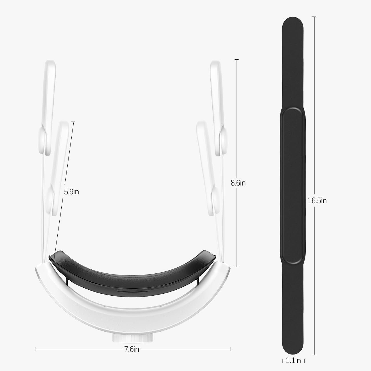 Head Strap for Meta Quest 2 VR Headset Elite Strap Adjustable Soft Cushion Headstrap Oculus Quest 2 Replacement for Virtual Reality - Image 10