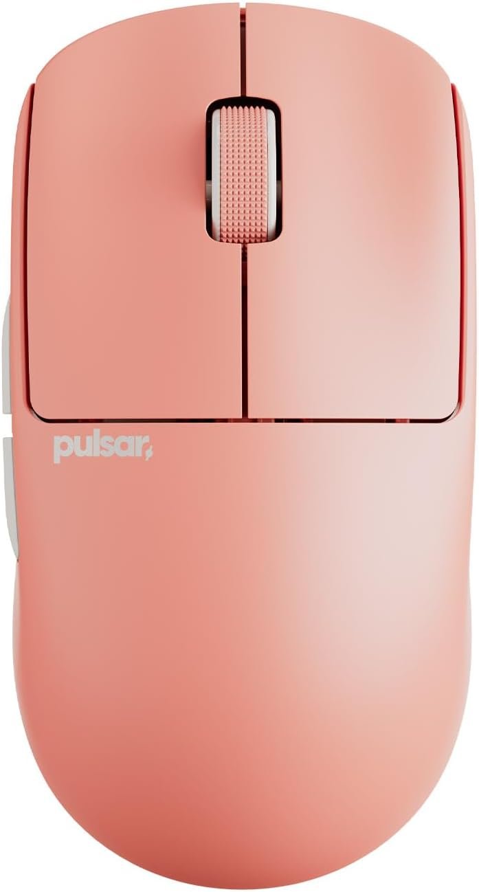 Pulsar Gaming Gears X2 Crazylight Wireless Gaming Mouse, Ultra Lightweight 1.23 oz (35g), Optical Switch, 32000 DPI, 750 IPS, XS-1 Sensor, 8k Compatible (Sunset Haze) - Image 2