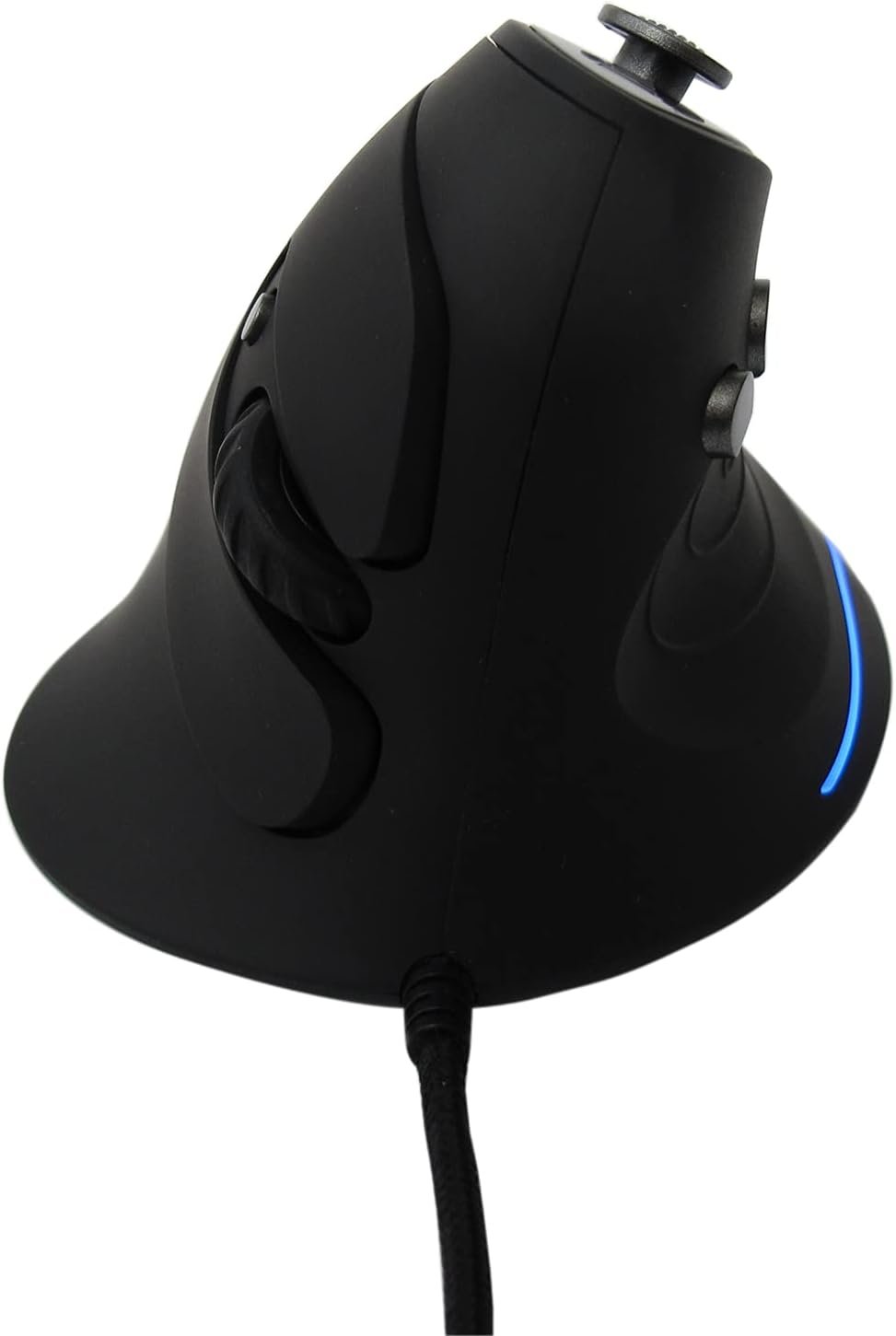 MOJO Silent Vertical Gaming Mouse - Ergonomic Mouse for PC Gaming w/ 4 Directional Joystick Buttons, Adjustable DPI (1000-10000), Custom Software, Macros, and More - Image 5