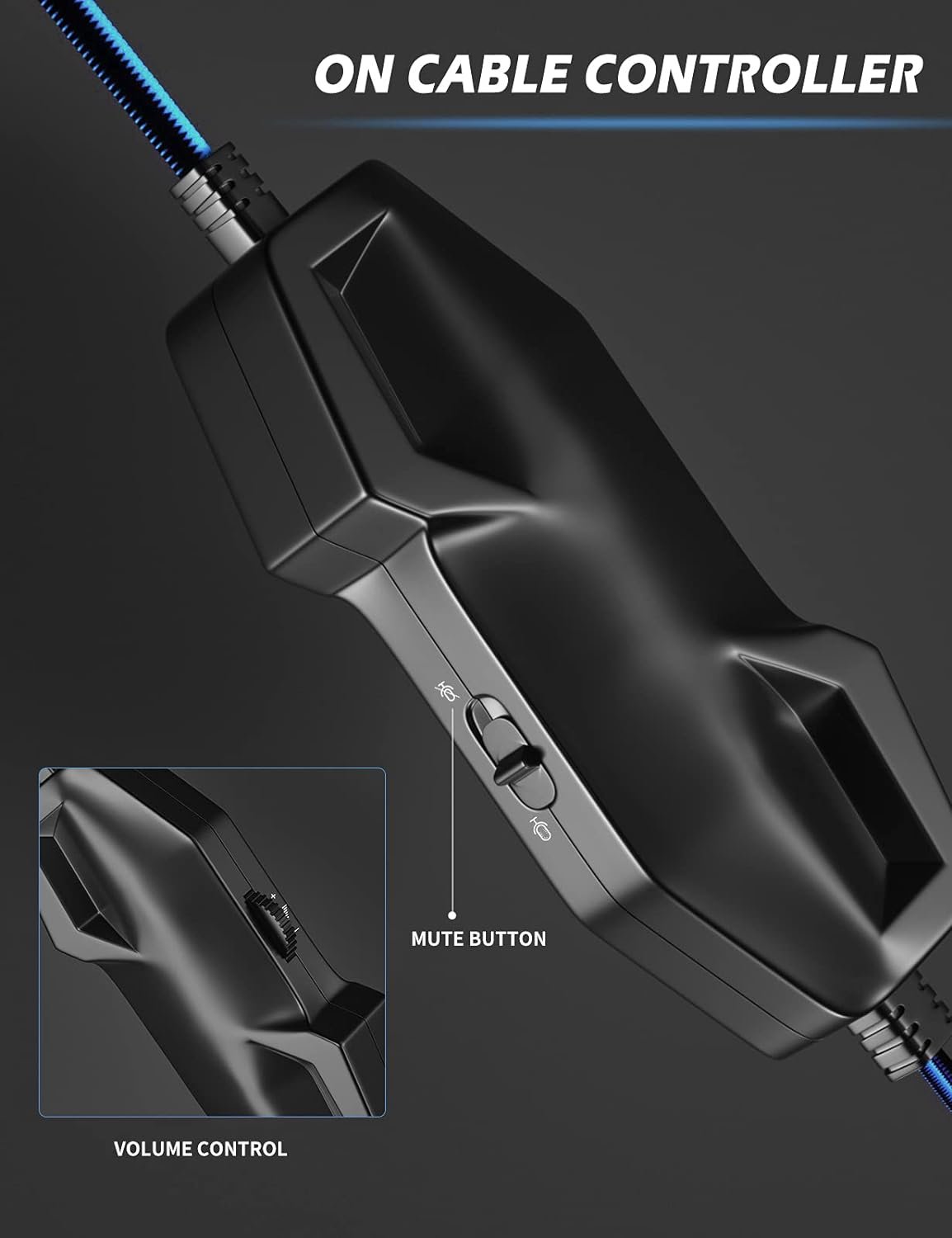 ZIUMIER Gaming Headset for PC, PS4, PS5, Xbox One, Xbox Series S/X, Switch, Noise Canceling Microphone, Stereo Surround Sound, 3.5mm Wired Gaming Headphones - Image 8