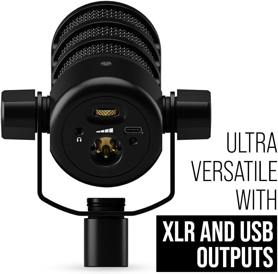 RØDE PodMic USB Versatile Dynamic Broadcast Microphone With XLR and USB Connectivity for Podcasting, Streaming, Gaming, Music-Making and Content Creation - Image 9