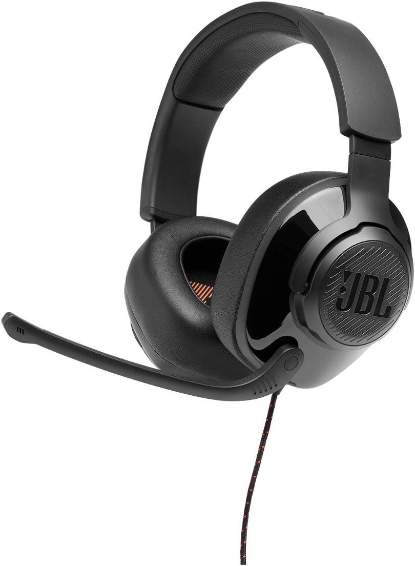JBL Quantum 300 - Wired Over-Ear Gaming Headphones with JBL Quantum Engine Software - Black, Large - Image 2