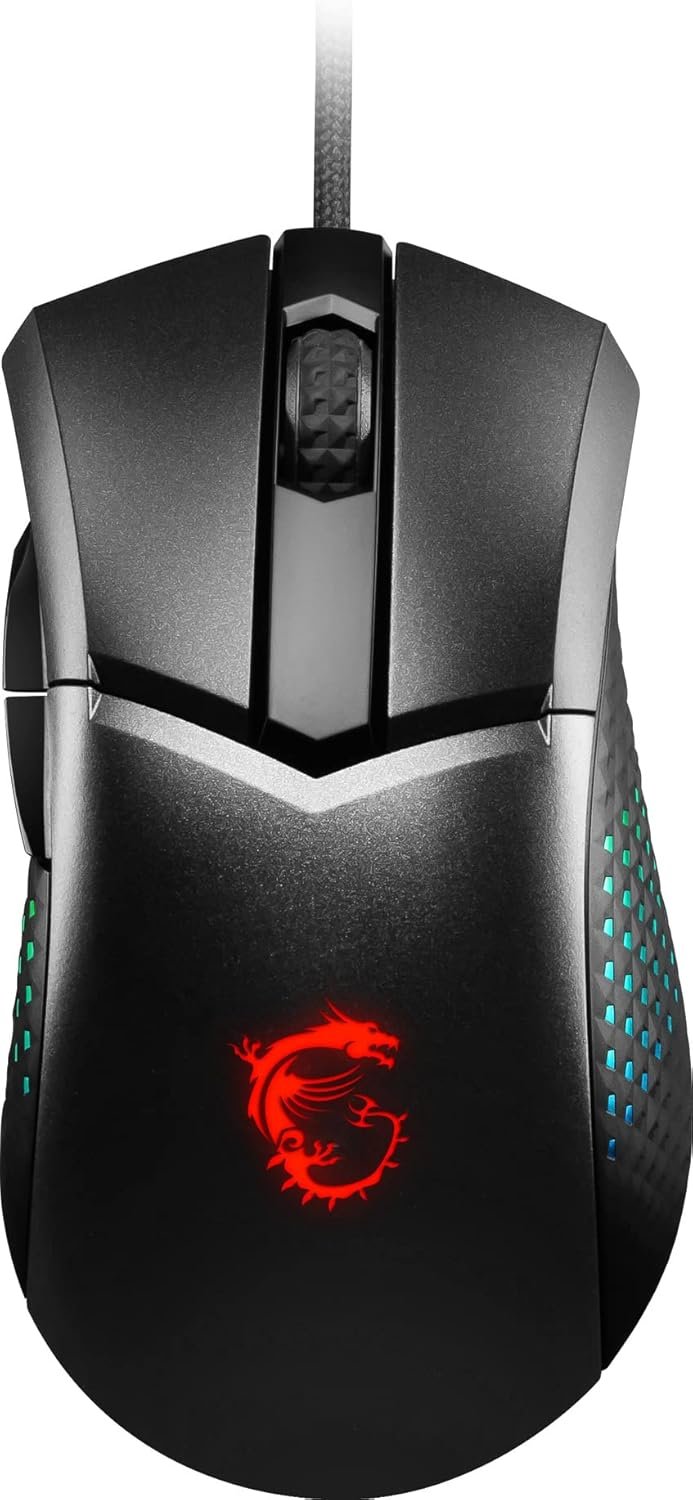 MSI Clutch GM51 Lightweight Wireless Gaming Mouse & Charging Dock, 26K DPI Optical Sensor, 2.4G & Bluetooth, 60M Omron Switches, Fast-Charging, 150Hr Battery, RGB, 5 Programmable Buttons, PC/Mac - Image 15