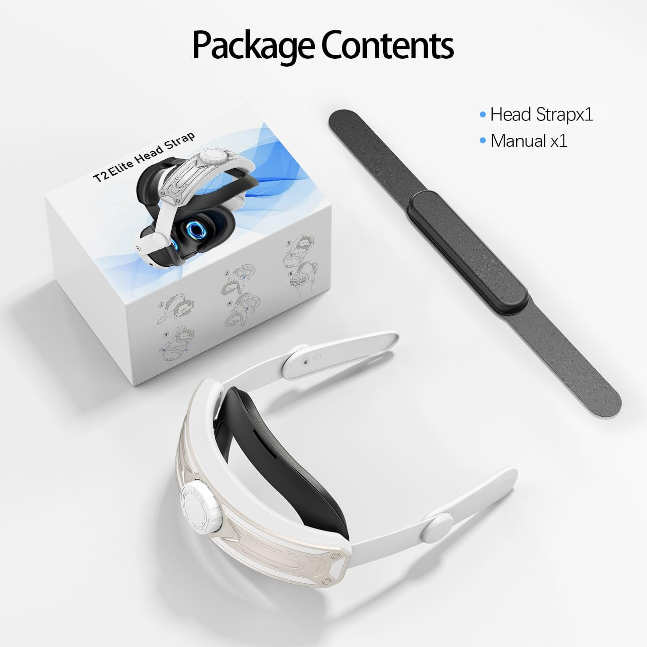 Head Strap for Meta Quest 2 VR Headset Elite Strap Adjustable Soft Cushion Headstrap Oculus Quest 2 Replacement for Virtual Reality - Image 9