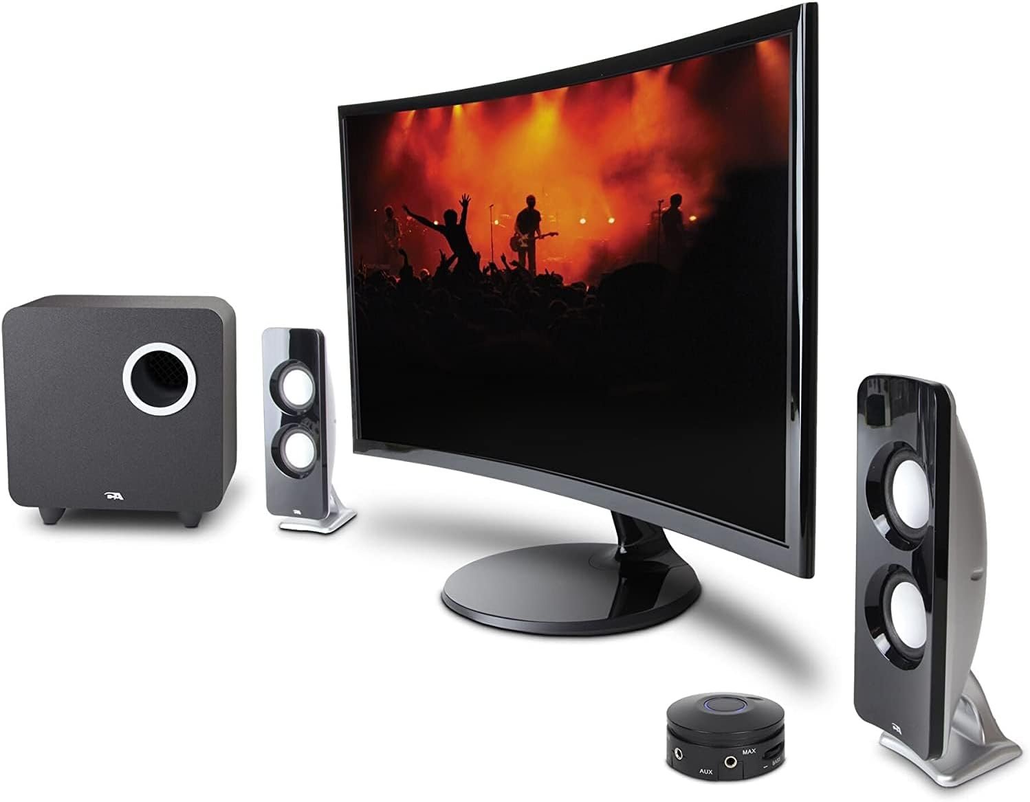 Cyber Acoustics CA-3610 2.1 Multimedia Speaker System with Subwoofer, Perfect Computer Speakers for PC or Mac, Great for Music, Movies, and Gaming - Image 8