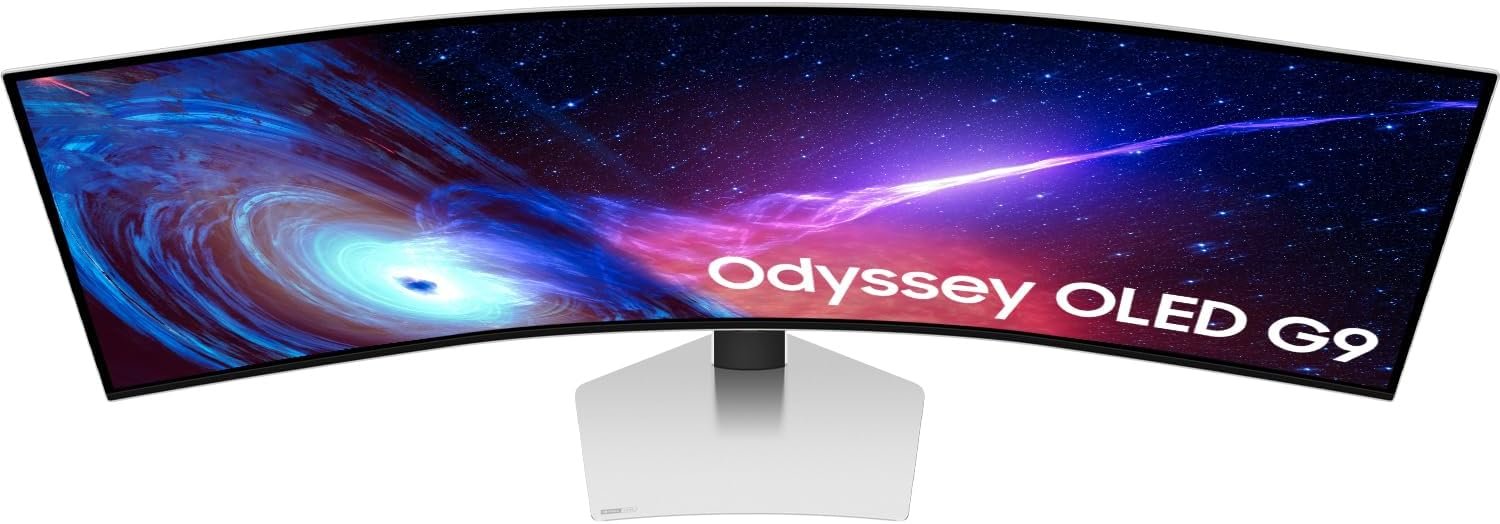 SAMSUNG 49" Odyssey QD-OLED (G93SC) Series Curved Gaming Monitor, 240Hz, 0.03ms,Dual QHD,DisplayHDR True Black 400,AMD FreeSync Premium Pro,Height Adjustable Stand,3 Year Warranty,LS49CG932SNXZA - Image 17