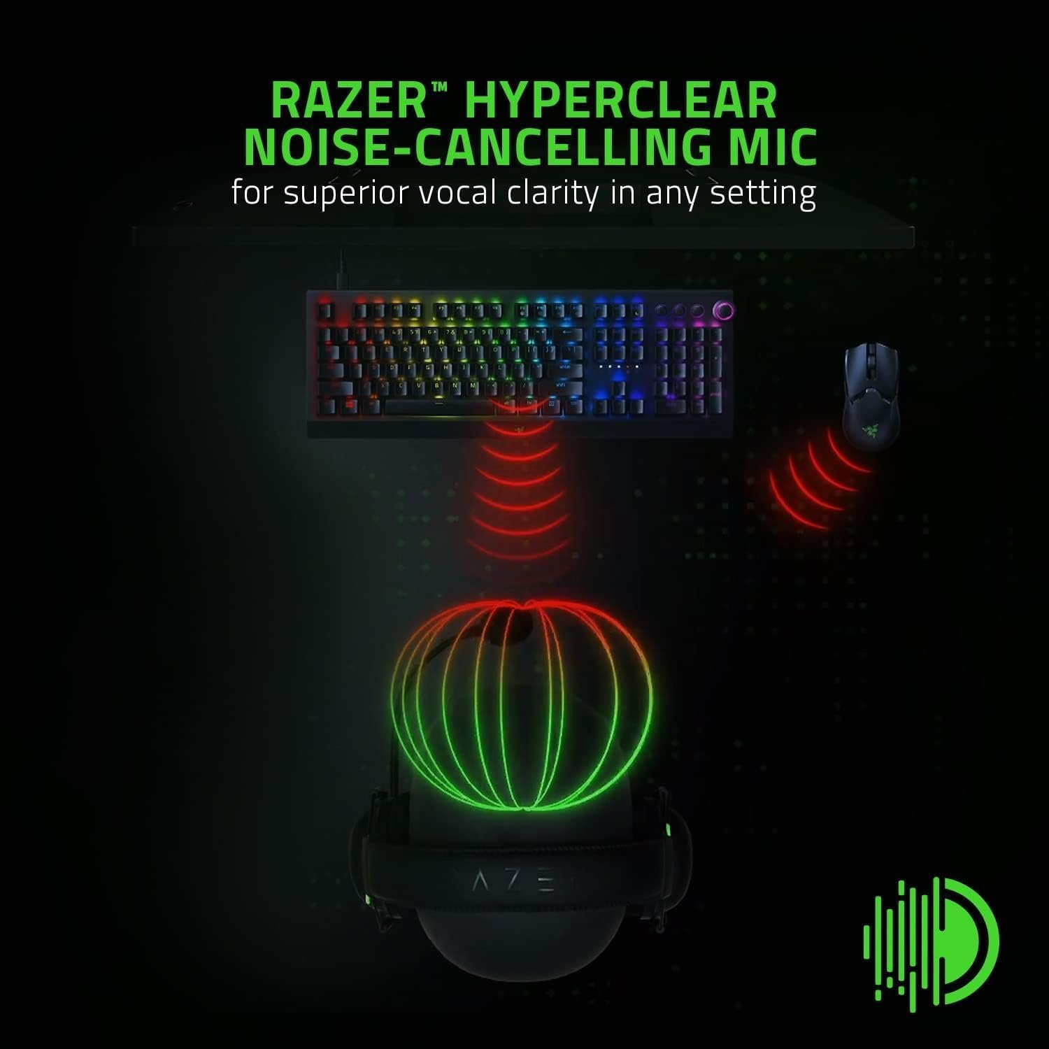 Razer BlackShark V2 X Gaming Headset: 7.1 Surround Sound - 50mm Drivers - Memory Foam Cushion - For PC, PS4, PS5, Switch - 3.5mm Audio Jack - Black - Image 4