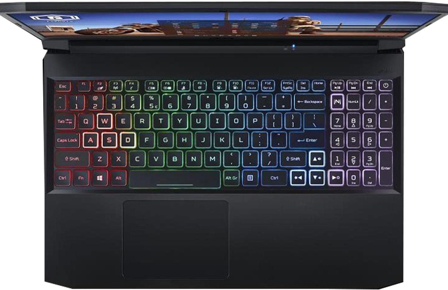 acer Nitro Gaming Laptop i9-11900H, 64GB RAM, 2TB PCIe SSD, NVIDIA GeForce RTX 3060 6GB, 15.6" FHD 144Hz IPS, 4-Zone RGB Backlit, Webcam, WiFi 6, Ray Tracing, Win 11 Home, Black - Image 5