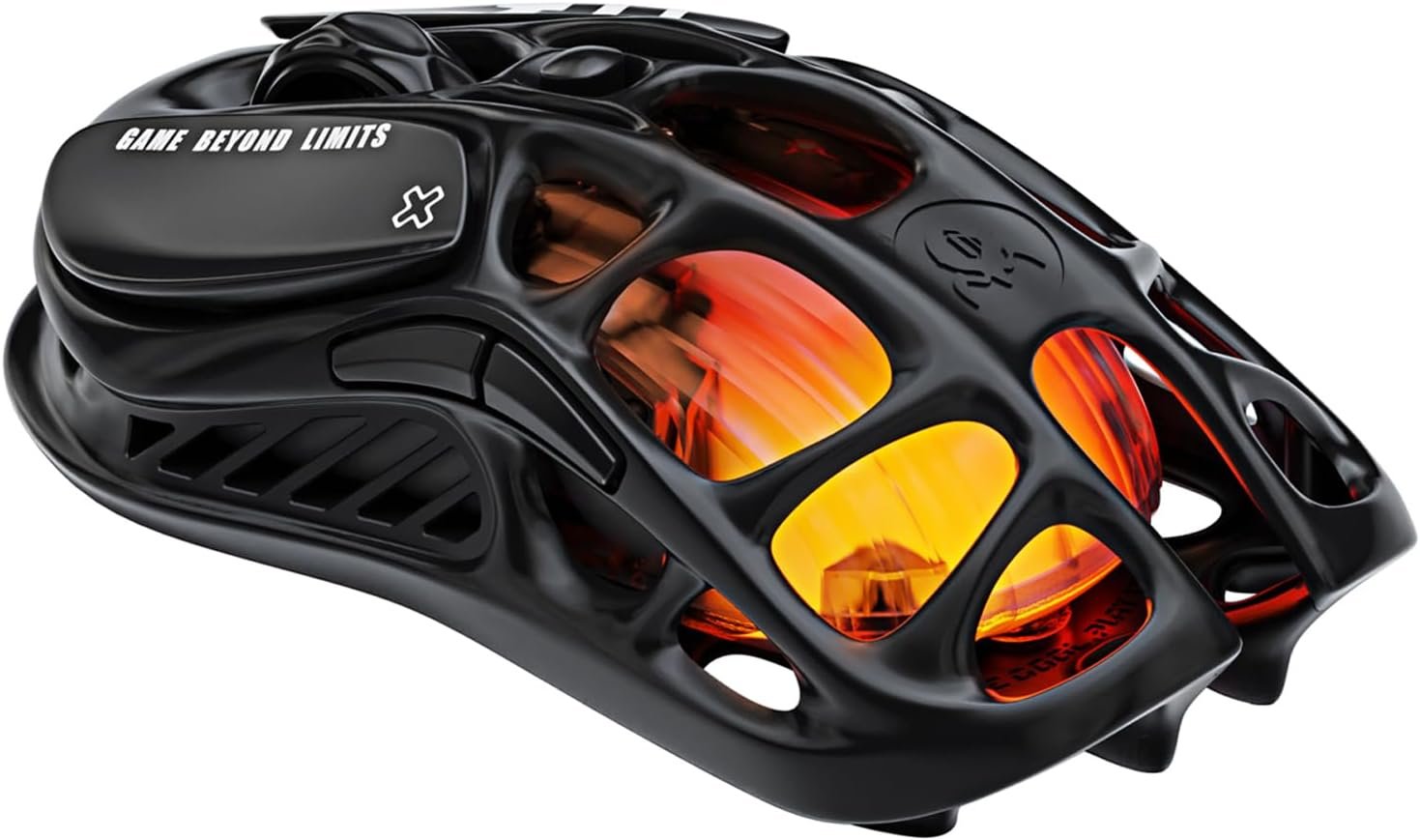 GravaStar Mercury M2 Wireless Gaming Mouse with 26,000 DPI, PAW3395DM Sensor -79g Lightweight Hollowed-Out Design -5 Programmable Buttons -5 Dynamic Lightsync RGB - Stealth Black - Image 2