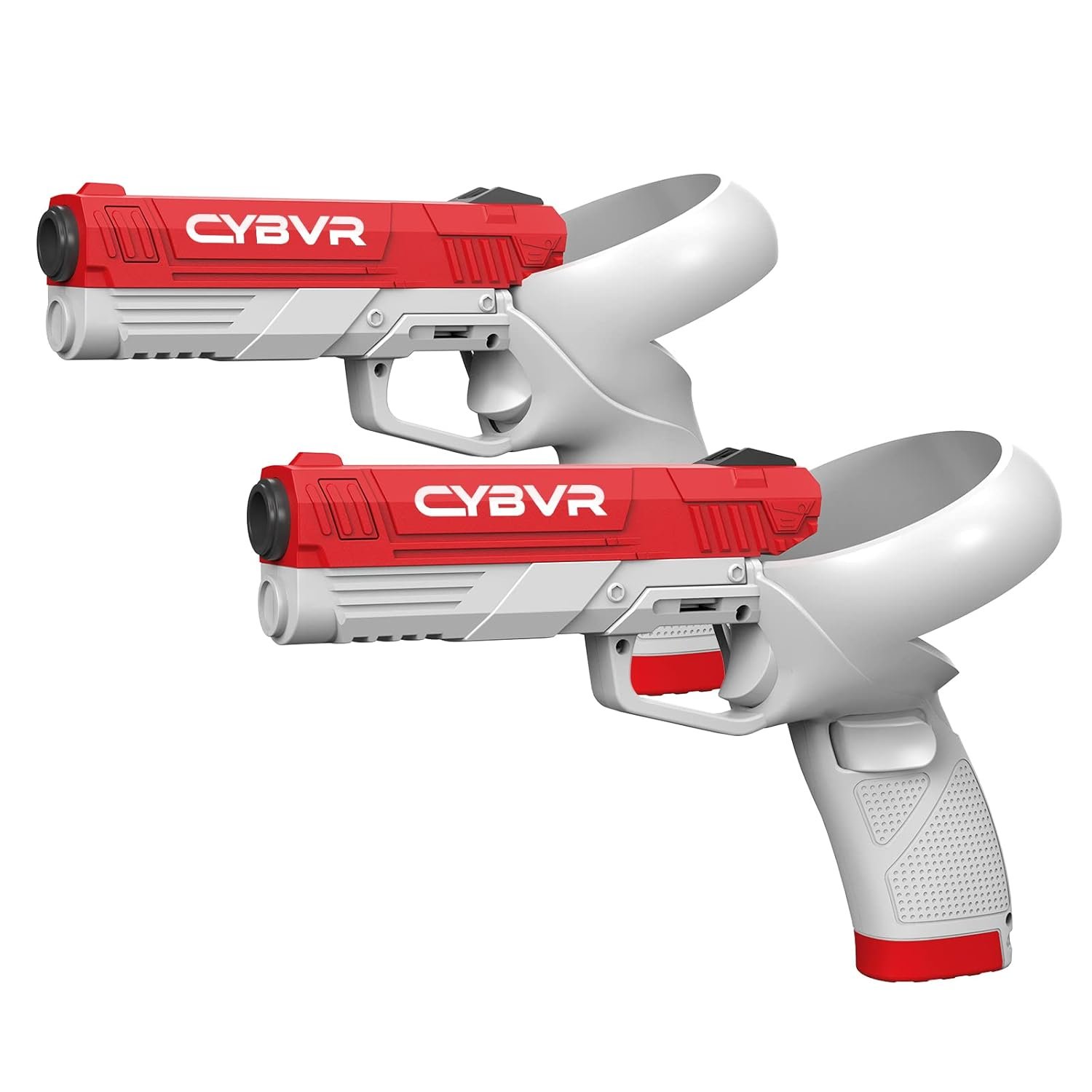CYBVR Weighted Gun Stock Controller Grips for the Oculus Quest 2 - VR Accessories for the Meta Quest 2 - Image 2