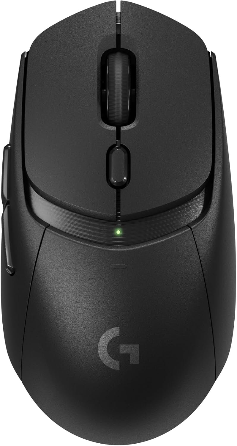Logitech G309 Lightspeed Wireless Gaming Mouse, Lightweight, LIGHTFORCE Hybrid Switches, Hero 25K Sensor, 86g & 300+ hr Battery Life with AA Battery, 6 Programmable Buttons, PC & Mac - Black - Image 2