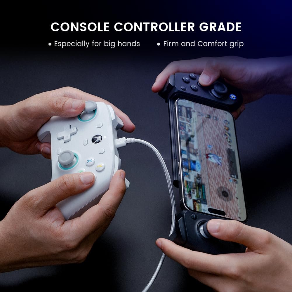 GameSir G8 Plus Bluetooth Mobile Game Controller for Switch & iOS & Android & Tablets, Wireless Gamepad with Hall Effect Joysticks/Hall Trigger, Play Minecraft, Genshin Impact, Call of Duty Mobile - Image 10
