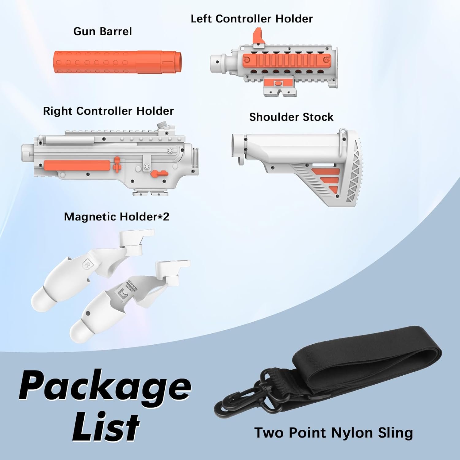 VR Handle Attachment Compatible with Meta Quest 3S, Weighted Grip Enhance FPS Game Experience Holding Feel, VR Accessories for Oculus 3, Ideal Gift for Birthday and Christmas (Machine) - Image 7