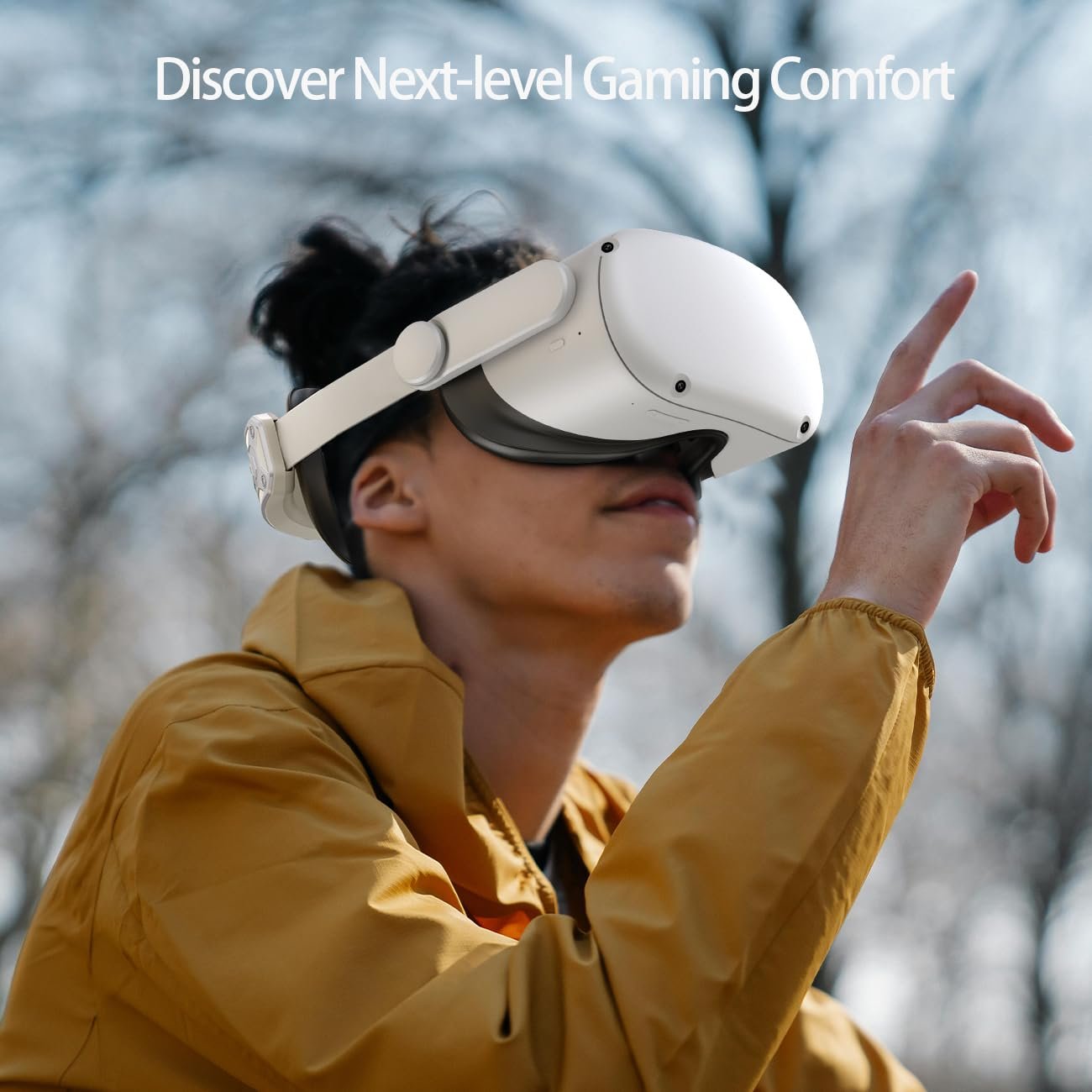 Head Strap for Meta Quest 2 VR Headset Elite Strap Adjustable Soft Cushion Headstrap Oculus Quest 2 Replacement for Virtual Reality - Image 3