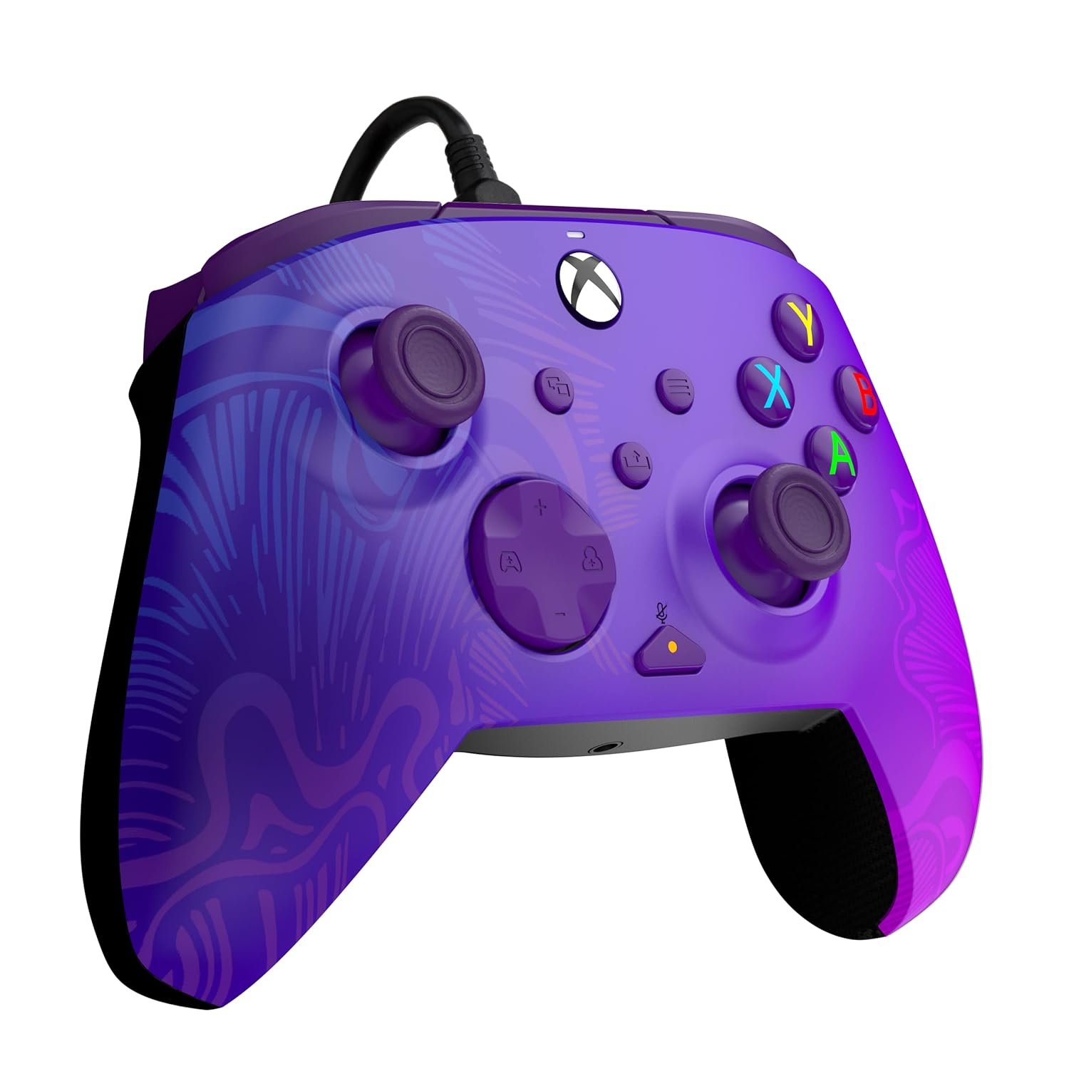 PDP Gaming REMATCH Enhanced Wired Gaming Controller: Licensed Gamepad for Xbox Series X|S, Xbox One, Windows PC, Mappable Back Buttons, Customizable Triggers, Audio Control, Companion App: Purple Fade - Image 10