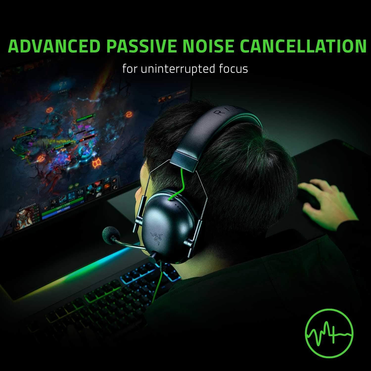 Razer BlackShark V2 X Gaming Headset: 7.1 Surround Sound - 50mm Drivers - Memory Foam Cushion - For PC, PS4, PS5, Switch - 3.5mm Audio Jack - Black - Image 6