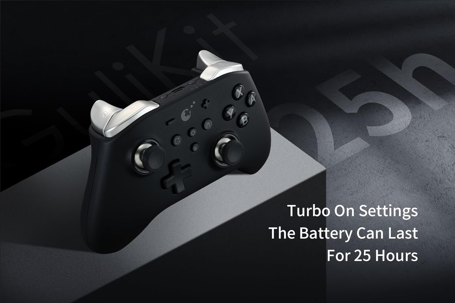 GuliKit KK2 T Wireless Switch Game Controller, Anti-Drift TMR Magnetic Joystick Controllers for PC/Windows/Switch/Steam Deck/iOS/macOs, PC Turbo Controller Six-axis Gyroscope, APG, Protective Case - Image 7