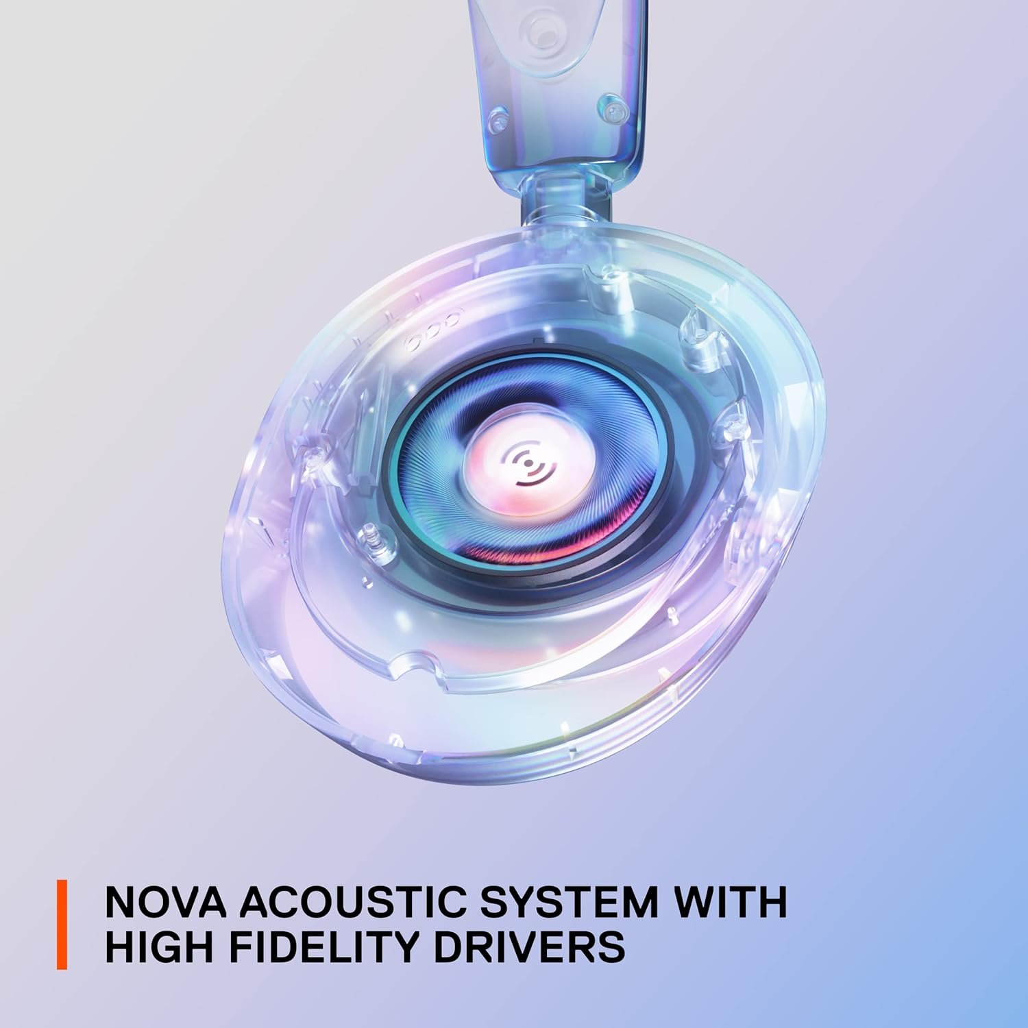 SteelSeries Arctis Nova 1P Multi-System Gaming Headset — Hi-Fi Drivers — 360° Spatial Audio — Comfort Design — Durable — Lightweight — Noise-Cancelling Mic — PS5/PS4, PC, Xbox, Switch - White - Image 5
