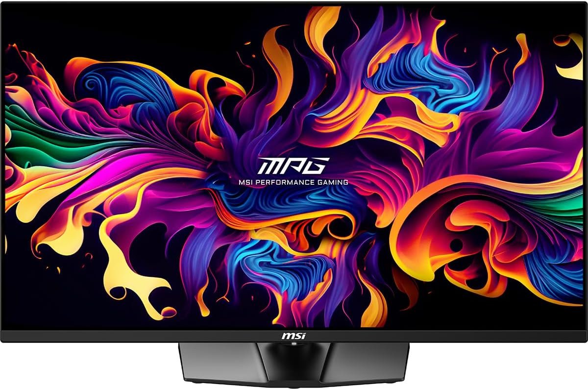 MSI MPG 321URX QD-OLED, 32" 4K UHD Quantum Dot OLED Gaming Monitor, 3840 x 2160, 0.03ms, 240Hz, True Black HDR 400, 90W USB Type C, HDMI, DP Port - Image 8