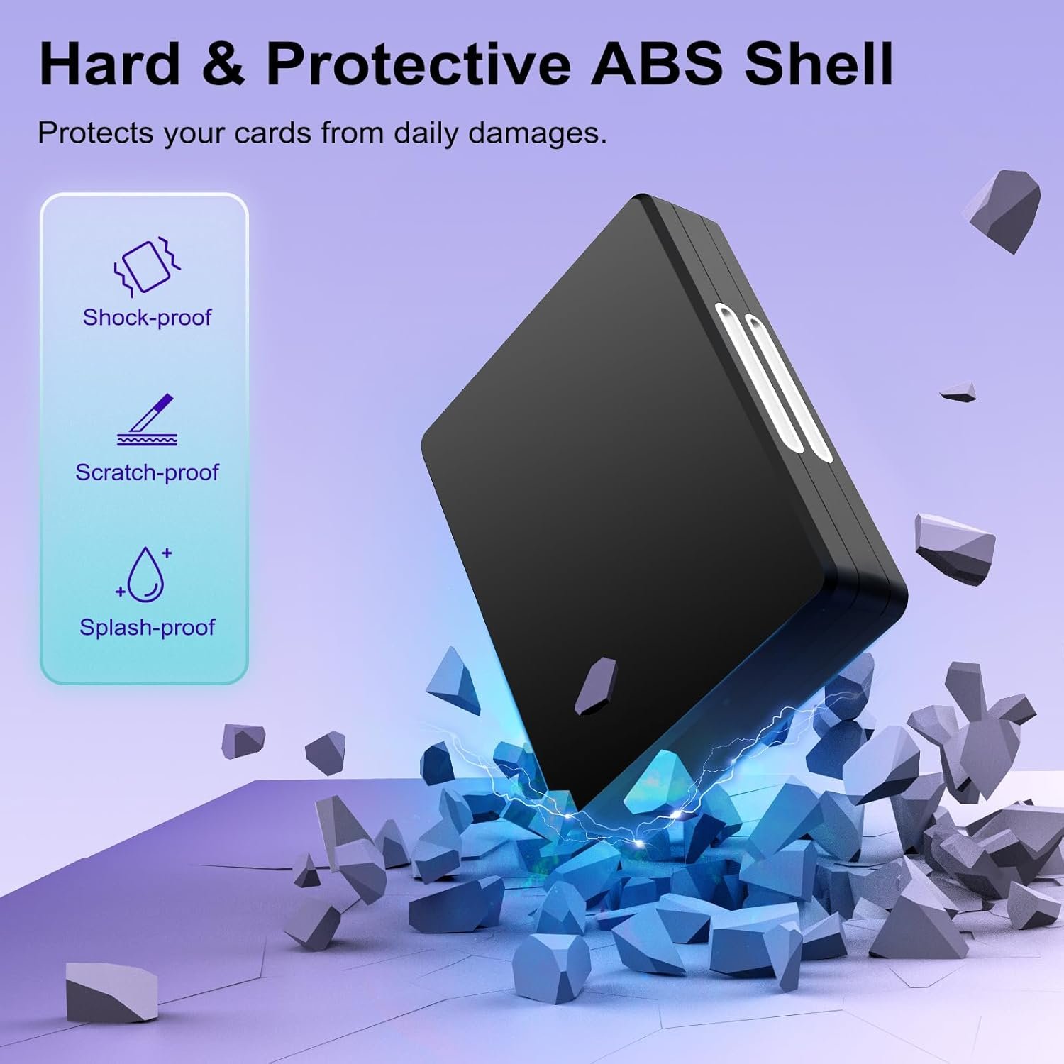 TiMOVO 60 Game Card Case for Switch OLED/Switch/3DS/2DS, 60 Slots Switch Game Holder Cartridge For 24 3DS/3DSXL/DS/DSi Cards & 60 Switch & 36 SD Cards, 3 in 1 Portable Game Storage Case, Black & Gray - Image 6