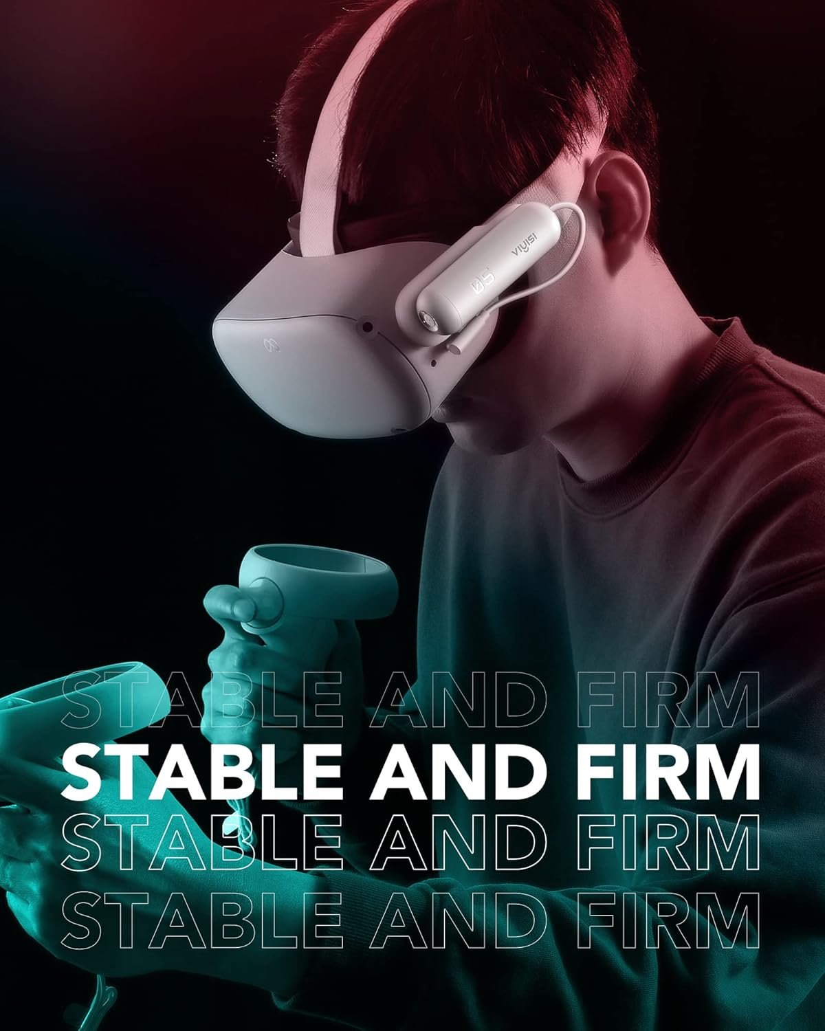 Battery Pack for Oculus Quest 2, 5000mAh Portable Charger Accessories for Meta Quest 2 Headset, Power Bank for VR Quest 2 Original Strap, Fast Charging Extend Extra 2-4H Playtime - Image 7