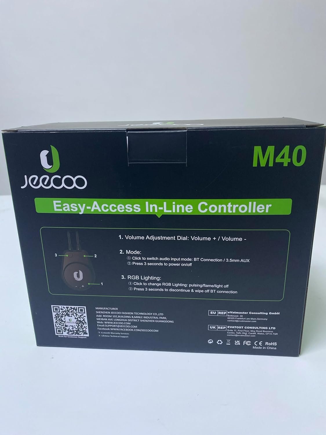 Jeecoo M30 Bluetooth Computer Speakers, PC Gaming Speakers for Desktop with Crisp Stereo Sound, Dynamic LED Modes, Easy-Access Control, 10W - USB-Powered - Image 11