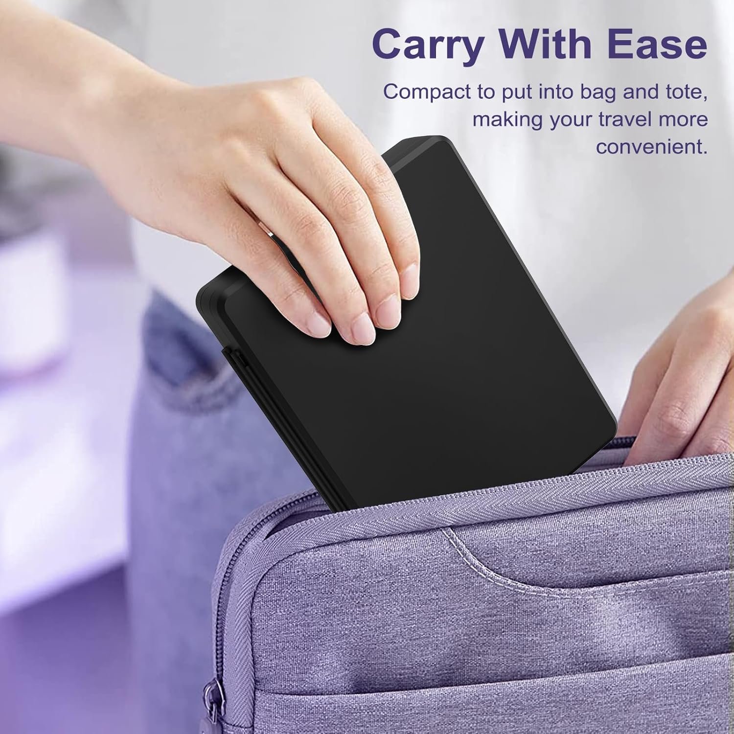 TiMOVO 60 Game Card Case for Switch OLED/Switch/3DS/2DS, 60 Slots Switch Game Holder Cartridge For 24 3DS/3DSXL/DS/DSi Cards & 60 Switch & 36 SD Cards, 3 in 1 Portable Game Storage Case, Black & Gray - Image 9