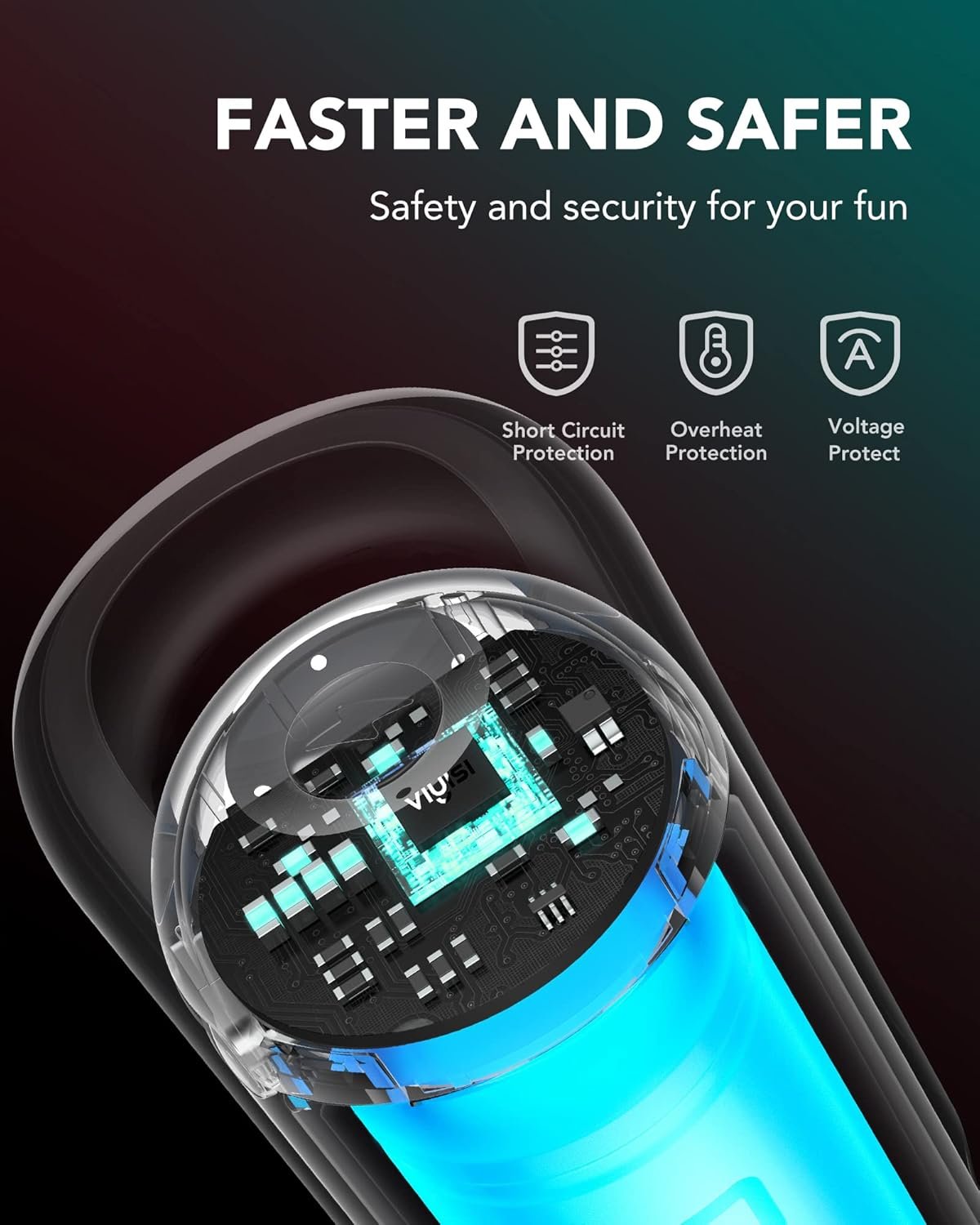 Battery Pack for Oculus Quest 2, 5000mAh Portable Charger Accessories for Meta Quest 2 Headset, Power Bank for VR Quest 2 Original Strap, Fast Charging Extend Extra 2-4H Playtime - Image 8