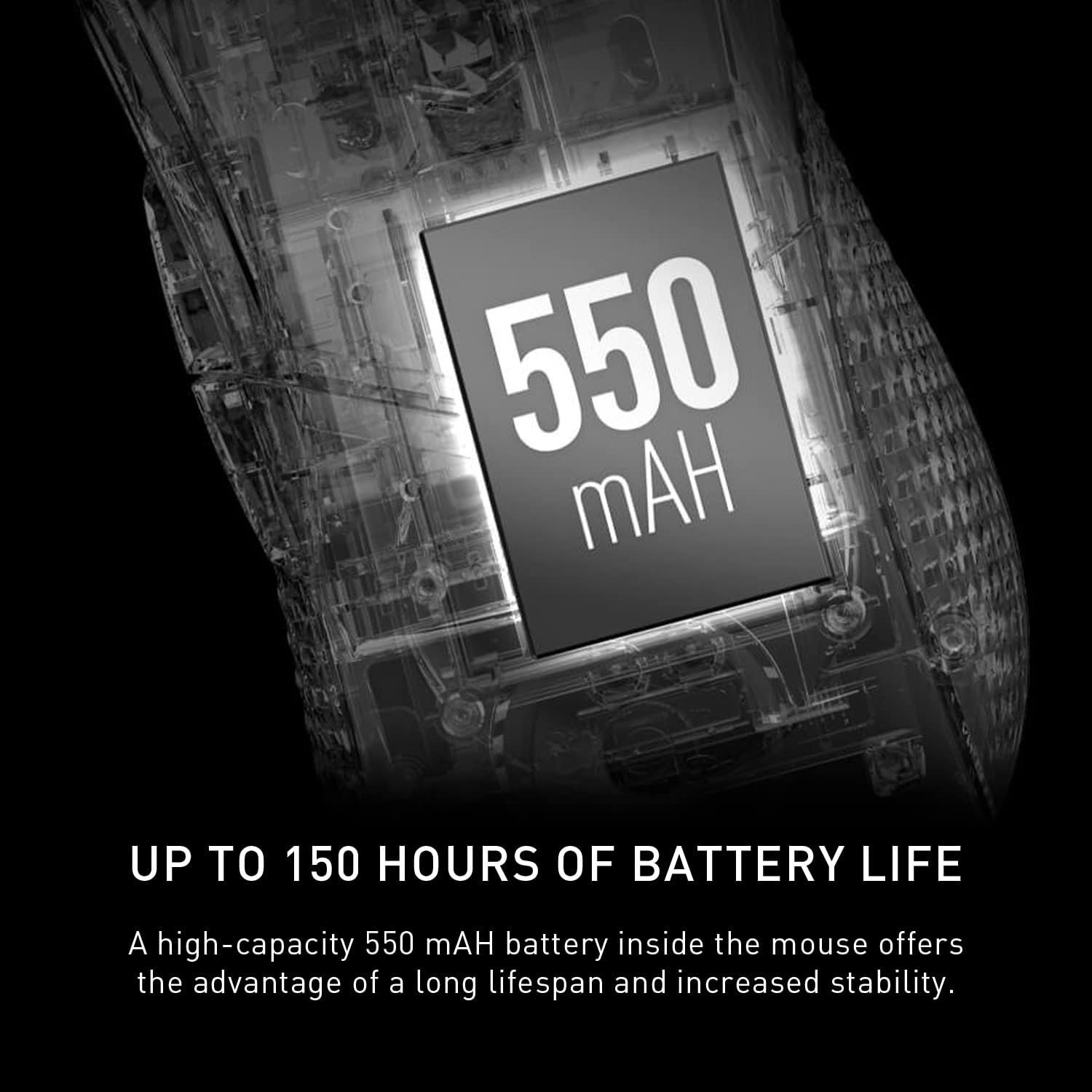 MSI Clutch GM51 Lightweight Wireless Gaming Mouse & Charging Dock, 26K DPI Optical Sensor, 2.4G & Bluetooth, 60M Omron Switches, Fast-Charging, 150Hr Battery, RGB, 5 Programmable Buttons, PC/Mac - Image 7
