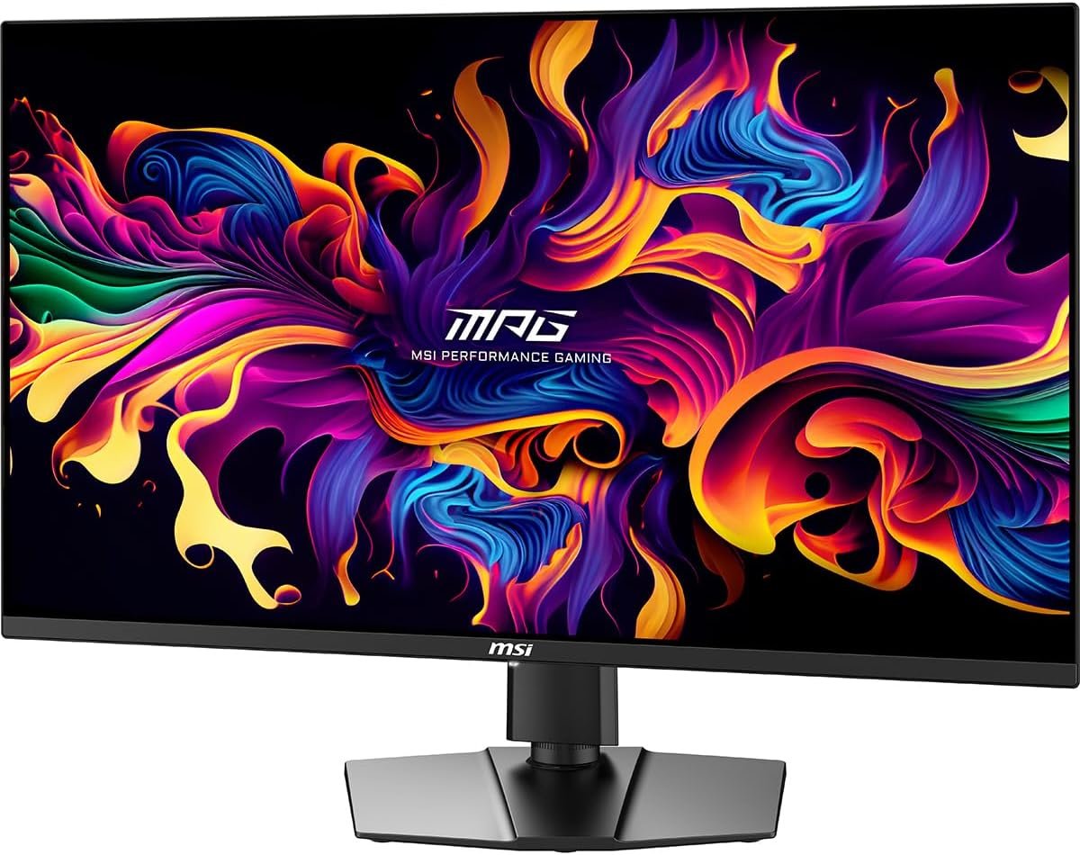 MSI MPG 321URX QD-OLED, 32" 4K UHD Quantum Dot OLED Gaming Monitor, 3840 x 2160, 0.03ms, 240Hz, True Black HDR 400, 90W USB Type C, HDMI, DP Port - Image 4