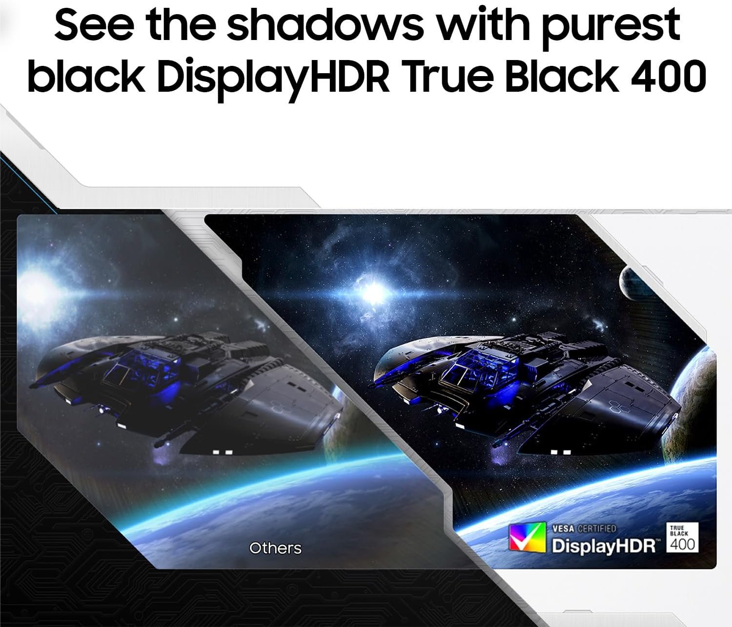 SAMSUNG 49" Odyssey QD-OLED (G93SC) Series Curved Gaming Monitor, 240Hz, 0.03ms,Dual QHD,DisplayHDR True Black 400,AMD FreeSync Premium Pro,Height Adjustable Stand,3 Year Warranty,LS49CG932SNXZA - Image 8