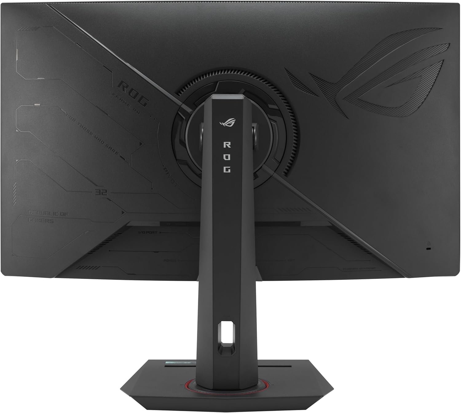 ASUS ROG Strix 32” 1440P USB-C Curved HDR Gaming Monitor (XG32WCS) - QHD, 180Hz, 1ms, Fast VA, Extreme Low Motion Blur Sync, FreeSync, DisplayWidget, Tripod Socket, AI Technology, 3 yr Warranty - Image 13