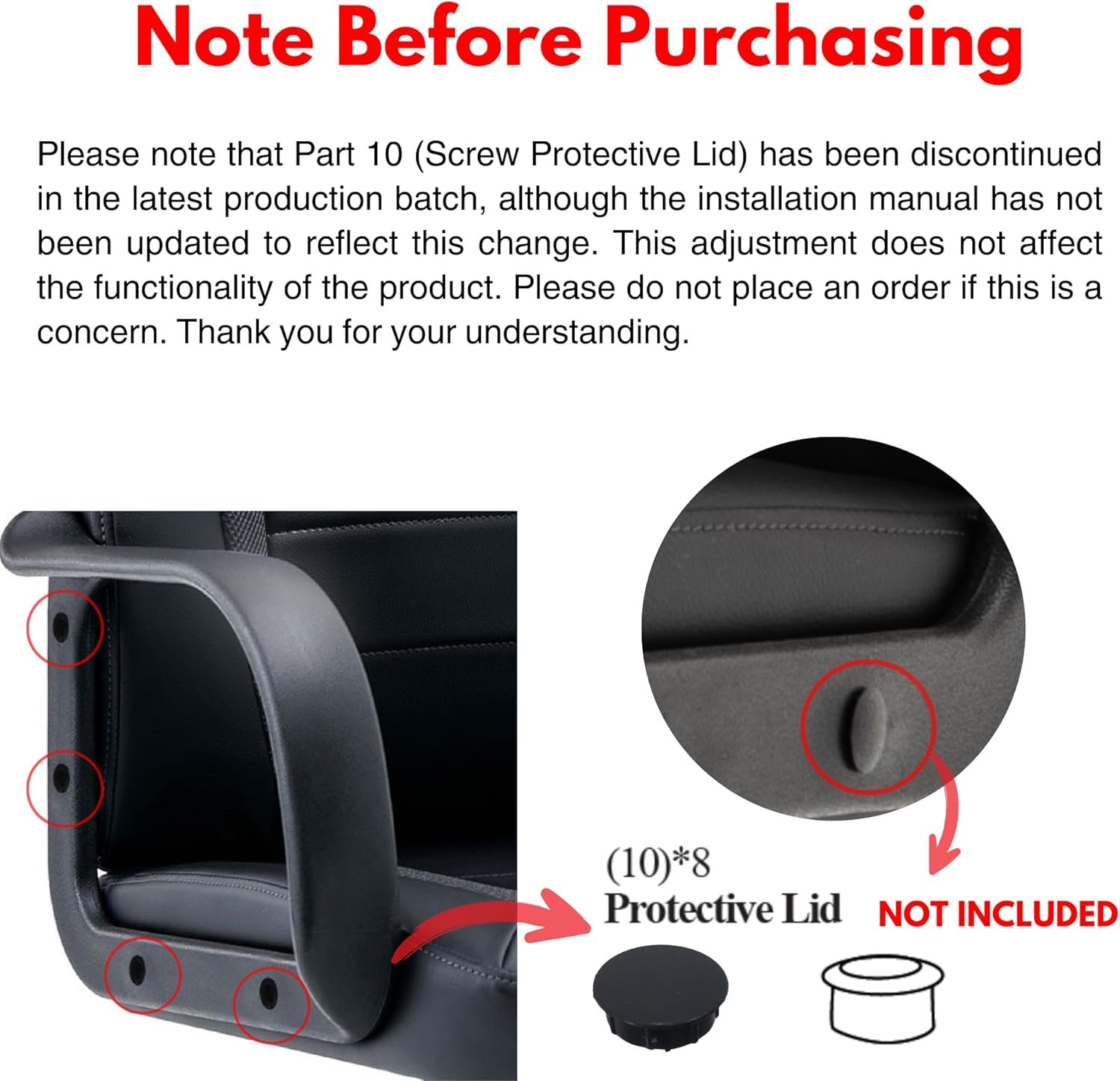 Ergonomic Computer Gaming Chair Home Office Racing Executive Video Task Desk PU Leather for Adults Teens Kids Gamer - Image 8