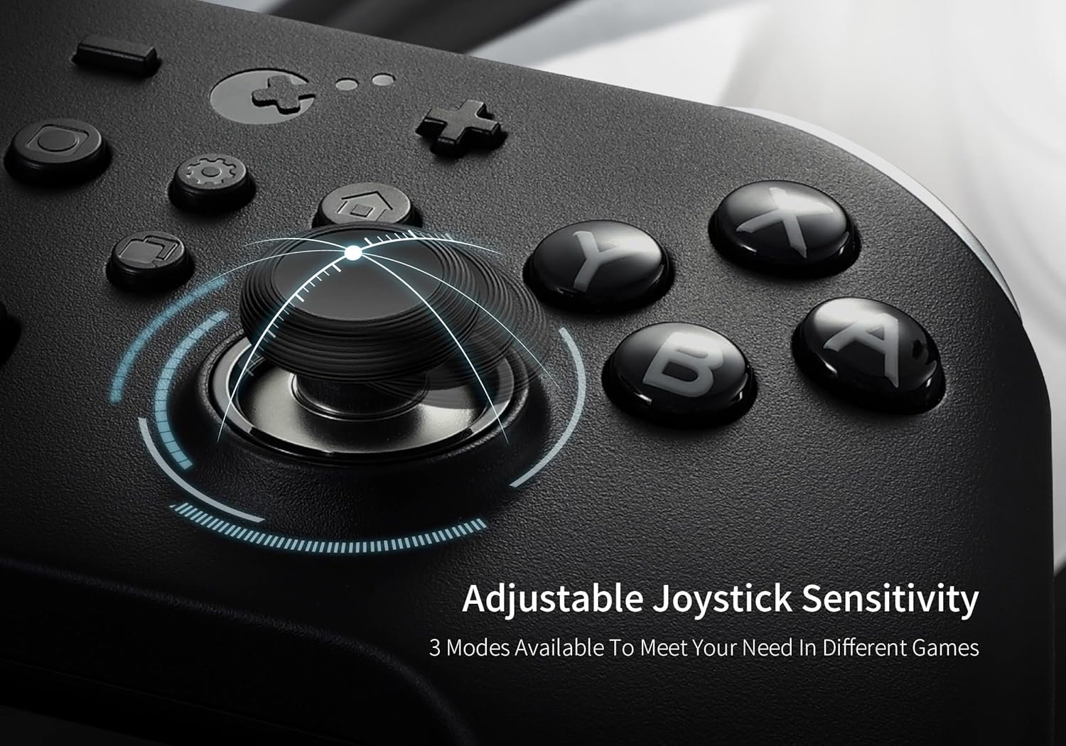 GuliKit KK2 T Wireless Switch Game Controller, Anti-Drift TMR Magnetic Joystick Controllers for PC/Windows/Switch/Steam Deck/iOS/macOs, PC Turbo Controller Six-axis Gyroscope, APG, Protective Case - Image 8