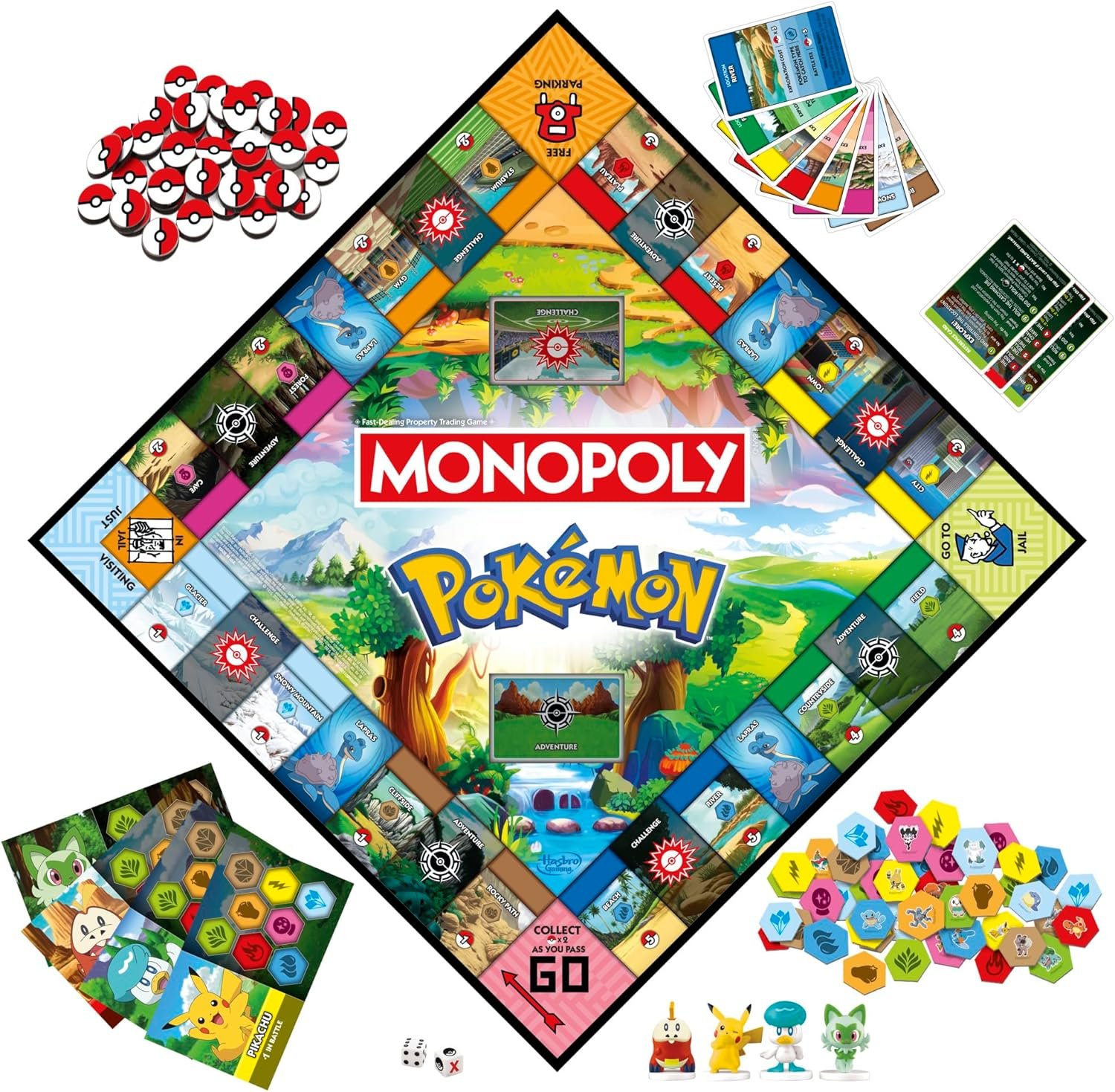 Monopoly Pokémon Edition Board Game | Ages 8 and Up | 2 to 4 Players | Kids Games for Pokémon Fans | Fun Family Games| 45 Mins. Avg. - Image 15