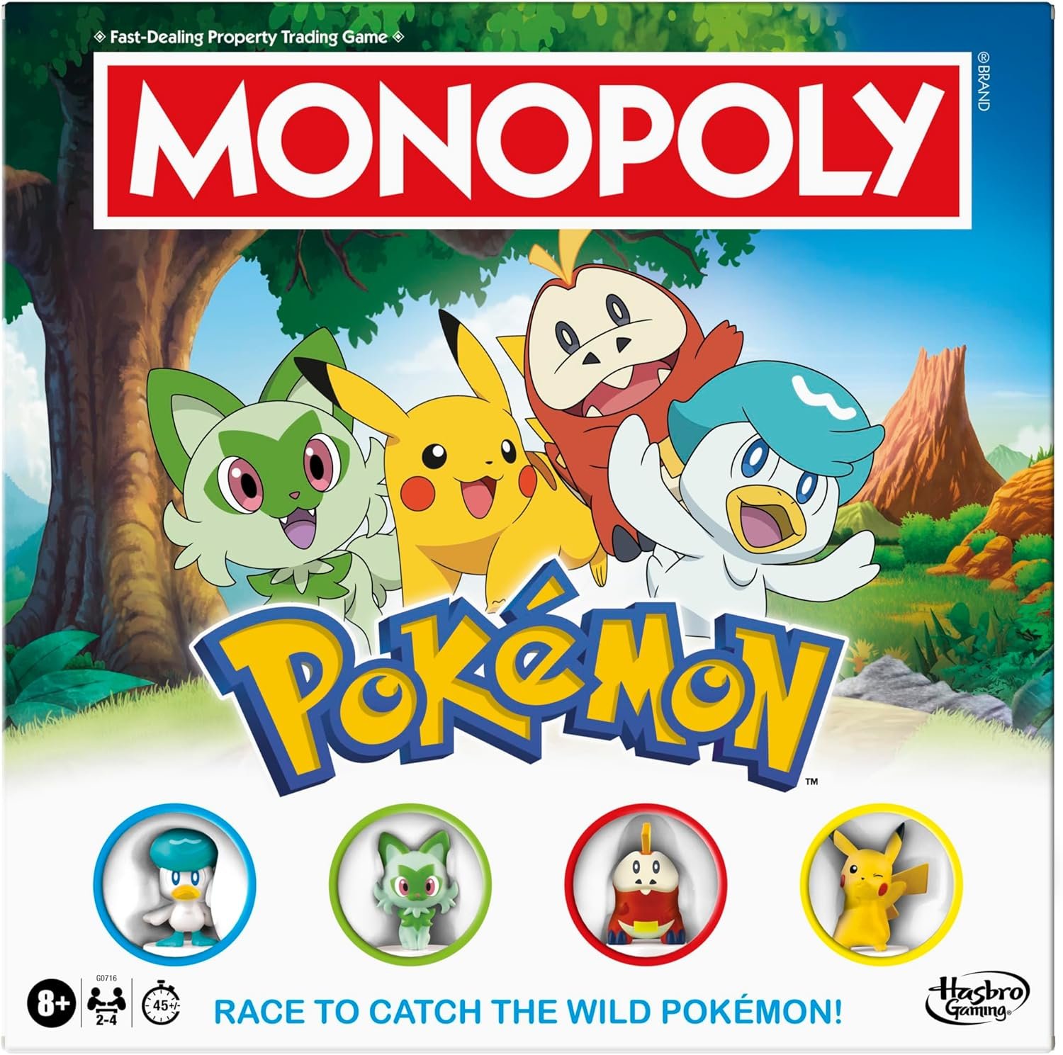 Monopoly Pokémon Edition Board Game | Ages 8 and Up | 2 to 4 Players | Kids Games for Pokémon Fans | Fun Family Games| 45 Mins. Avg. - Image 2