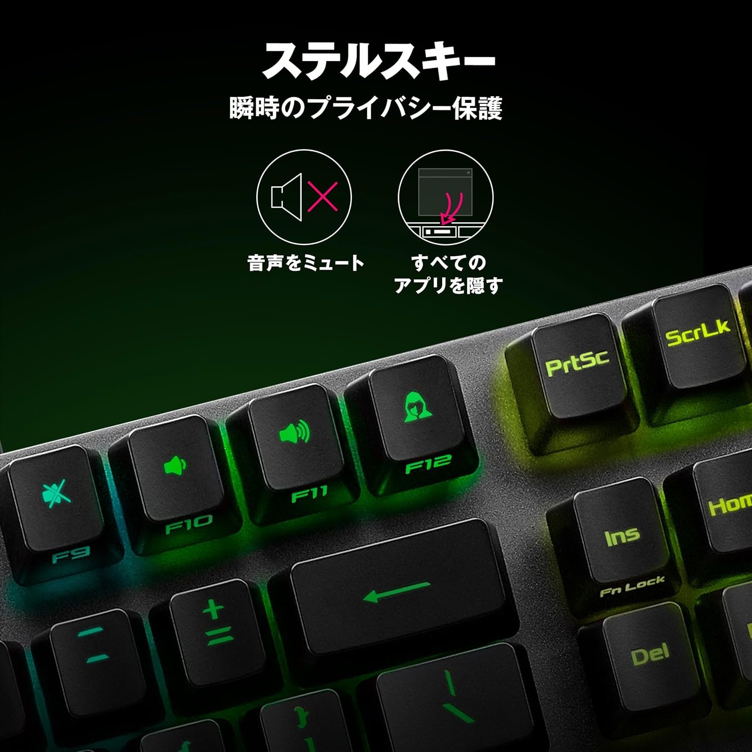 ASUS ROG Strix Scope RX Gaming Mechanical Keyboard, Red Optical Switches, USB 2.0 Passthrough, 2X Wider Ctrl Key, Aura Sync, Armoury Crate RGB Lighting, Black - Image 3