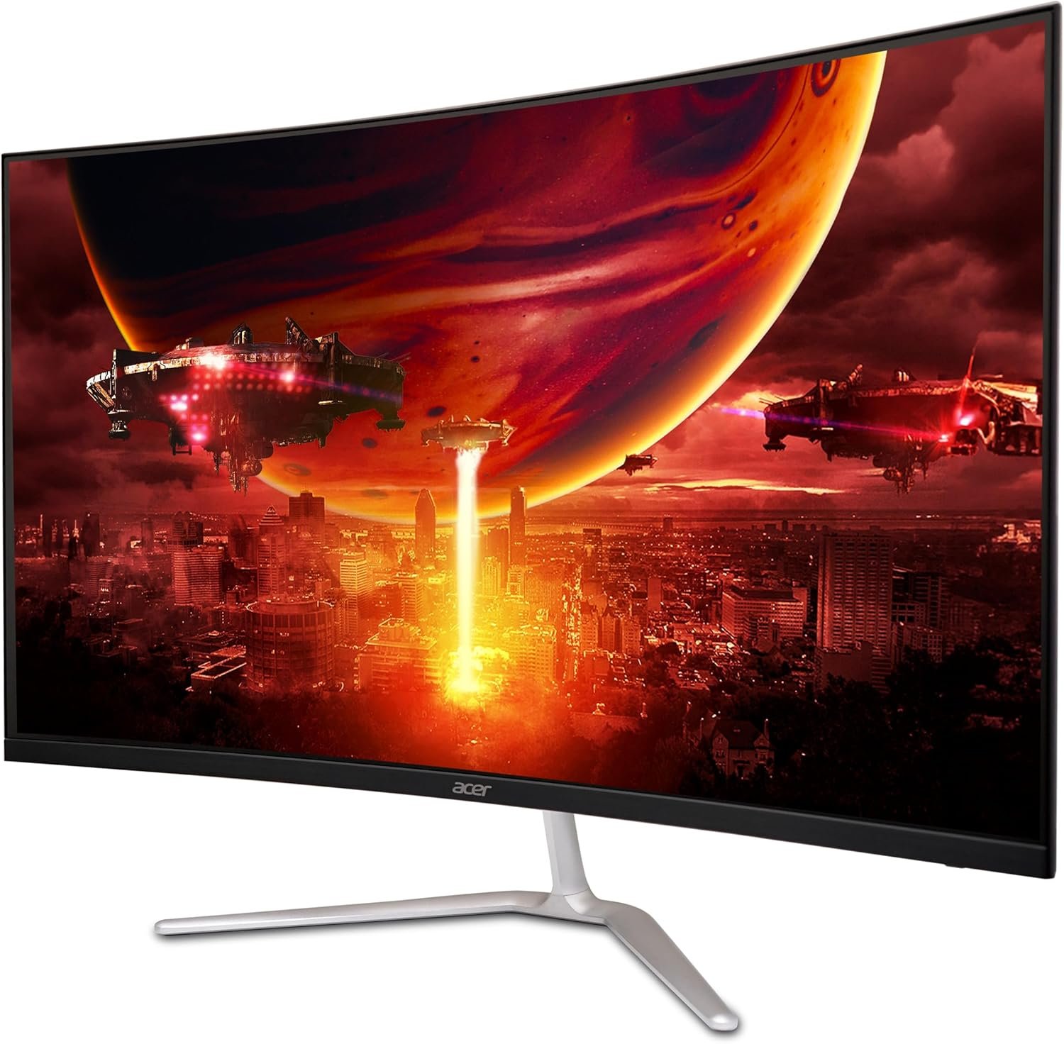 Acer Nitro 31.5" FHD 1920 x 1080 1500R Curved PC Gaming Monitor | AMD FreeSync™ Premium | Up to 165Hz Refresh | 1ms VRB | VESA Mountable | 1 x Display Port 1.2 & 2 x HDMI 1.4 | EDA320Q PBIIPX - Image 10