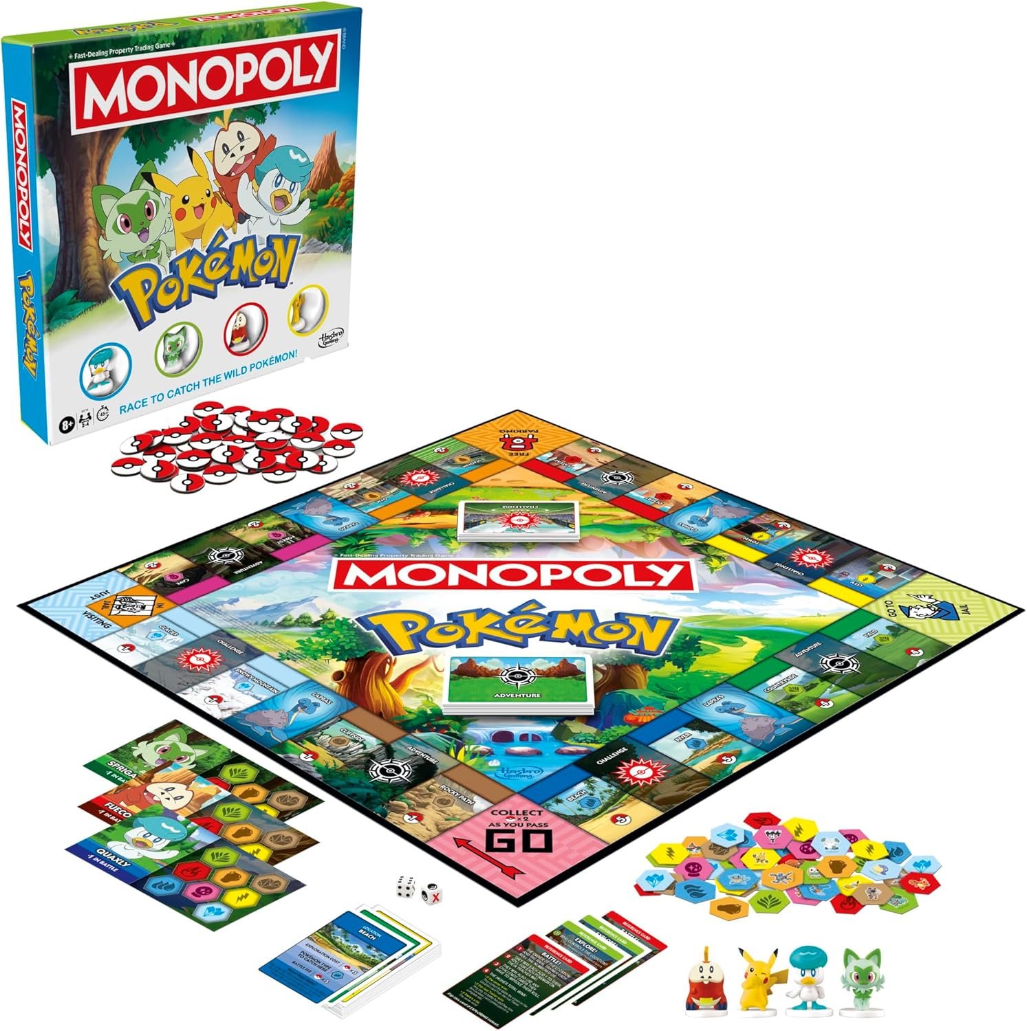 Monopoly Pokémon Edition Board Game | Ages 8 and Up | 2 to 4 Players | Kids Games for Pokémon Fans | Fun Family Games| 45 Mins. Avg. - Image 17