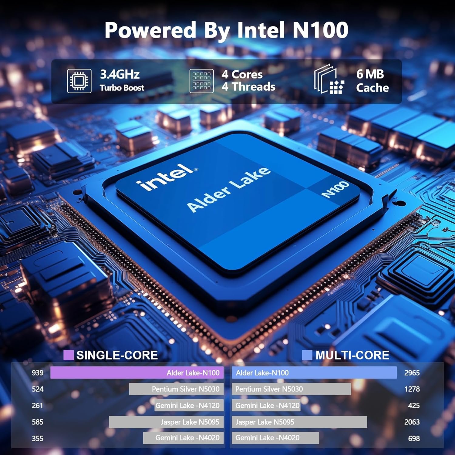 Laptop Gaming,Gaming Laptops,16GB DDR4 512GB SSD,16"FHD 1920*1080P PC,Windows 11 Pro,Full Metal Housing,N100 CUP(Up To 3.4Ghz),BT5.0, 5G Wifi, 3*USB3.2, Supports Type C Charging,5000mAh Battery,Gray - Image 3