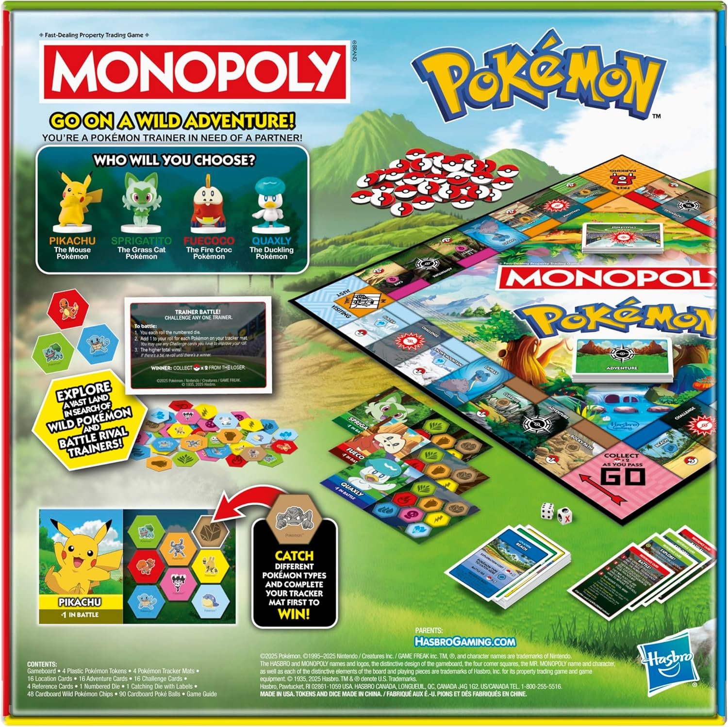 Monopoly Pokémon Edition Board Game | Ages 8 and Up | 2 to 4 Players | Kids Games for Pokémon Fans | Fun Family Games| 45 Mins. Avg. - Image 3