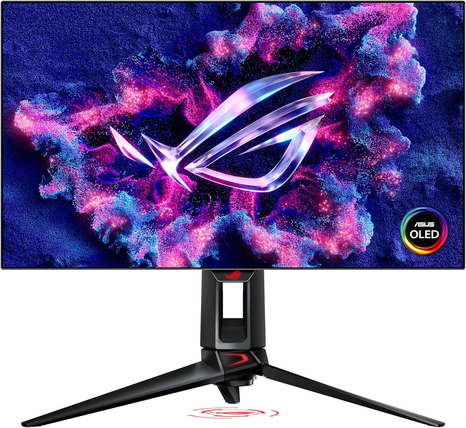 ASUS ROG Swift OLED 27” 1440P Gaming Monitor (PG27AQDP) - WOLED, QHD, 480Hz, 0.03ms, G-SYNC Compatible, Custom Heatsink, AI Assistant, DisplayHDR400 True Black, 99% DCI-P3, True 10-bit, DisplayWidget - Image 9
